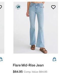 Aeropostale Boyfriend Flare Jeans